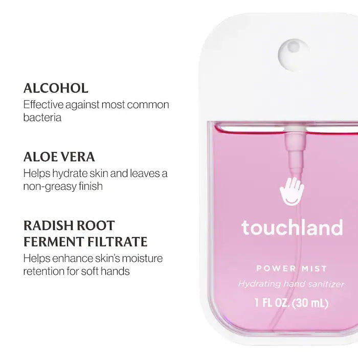 (Berry Bliss) Touchland 
Mist Hydrating Hand Sanitizer