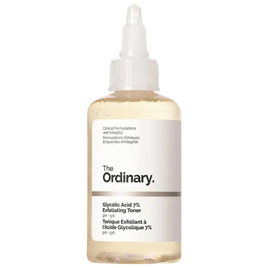 Ácido glicolico/ Glycolic Acid 7% exfoliating toner The Ordinary