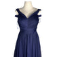 Vestido largo Azul (Mediana)