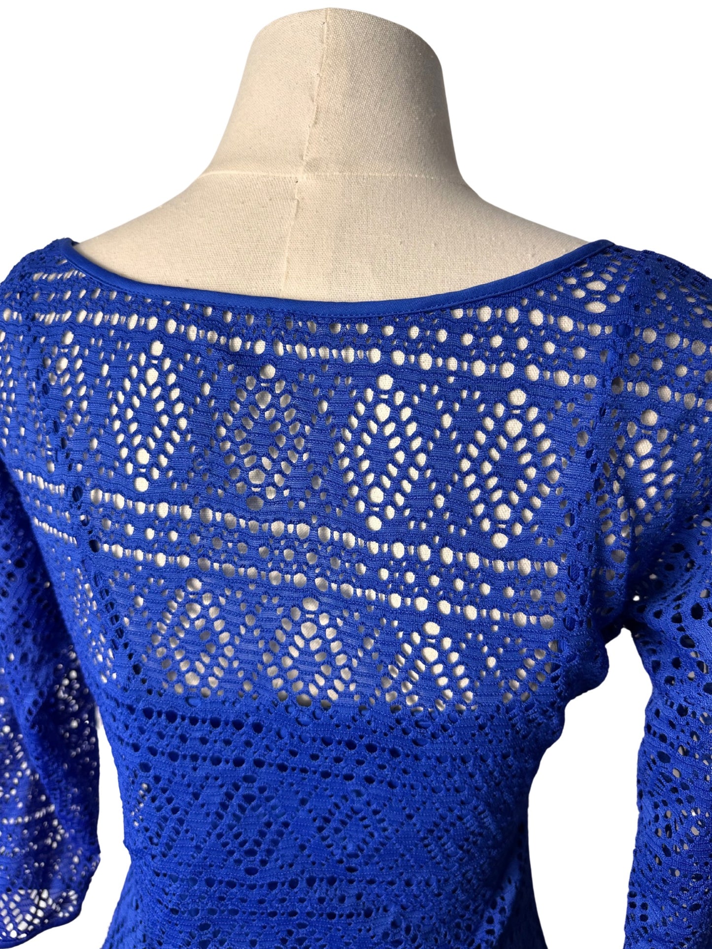 Vestido Azul corto (Talla S)