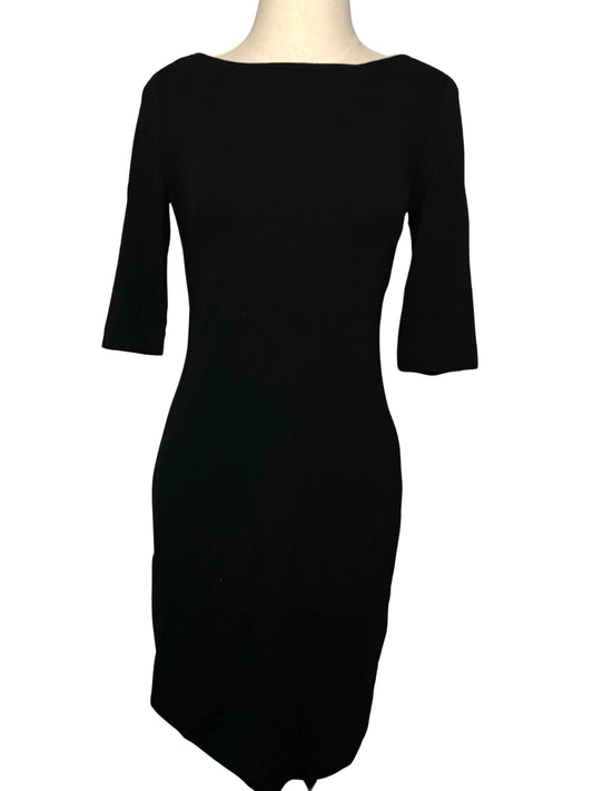 Vestido corto negro (talla S)