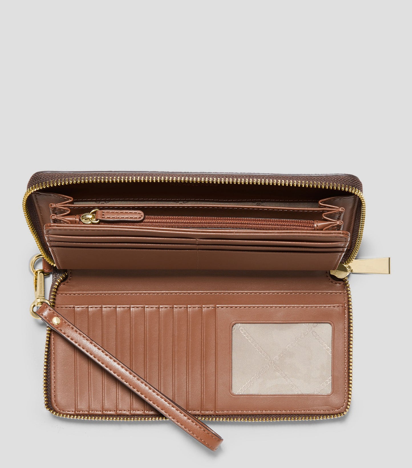 Cartera en Piel Jet Set con logo Mujer