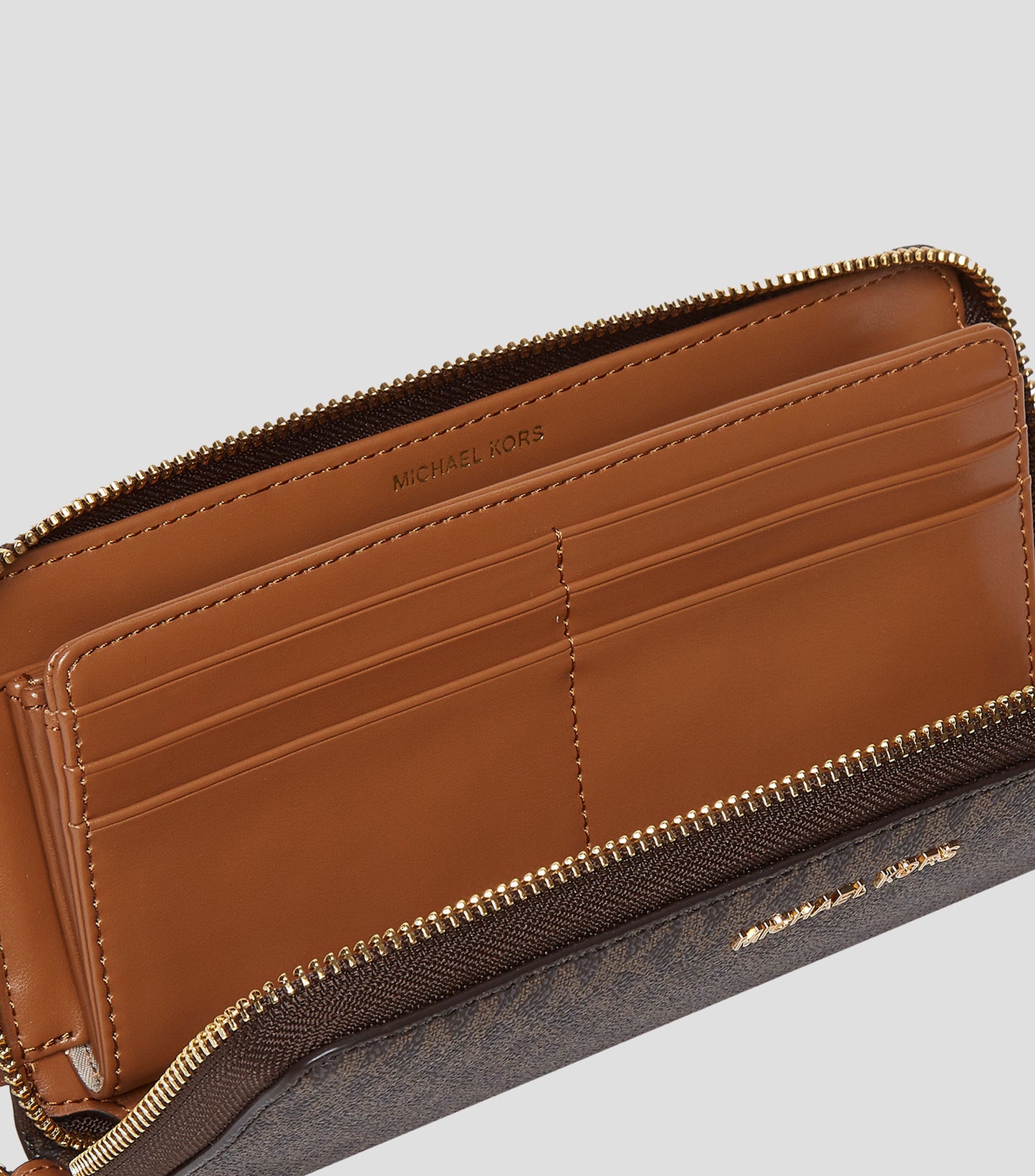 Cartera en Piel Jet Set con logo Mujer