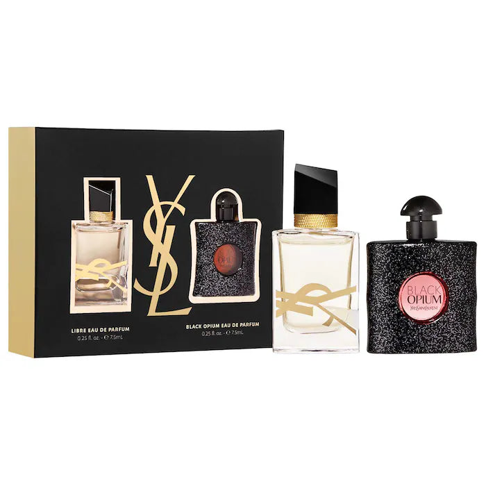 Yves Saint Laurent 
Mini Black Opium & Libre Eau de Parfum Set
